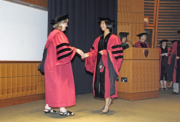 hooding ceremony