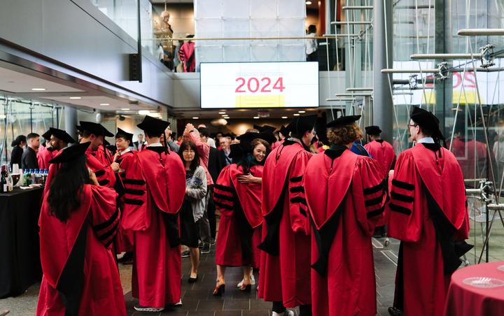 graduates in regalia