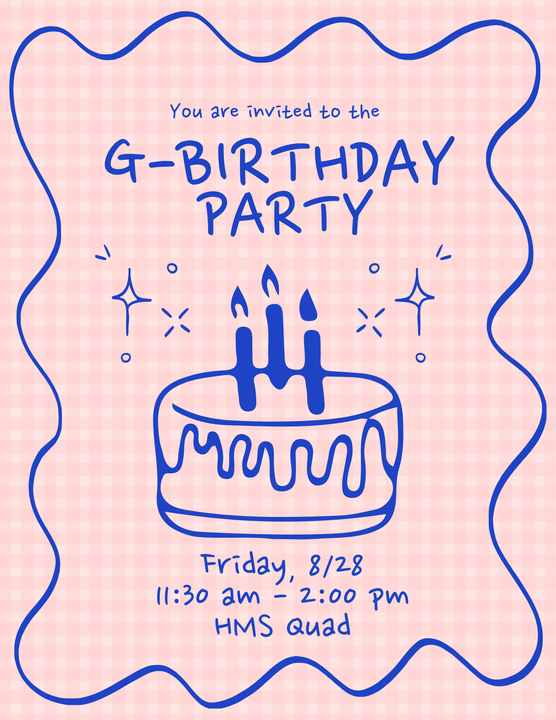 mock birthday party invitation