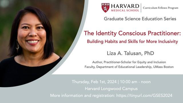 Curriculum Fellows Program is hosting their GSES speaker, Dr. Liza Talusan, on Feb. 1