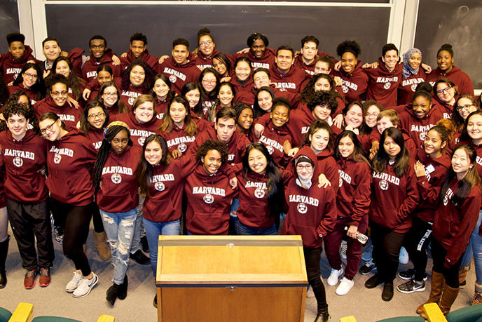 students in lecture hall